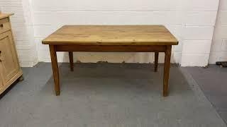 Antique Pine Table c1915 (L6006C) - Pinefinders Old Pine Furniture Warehouse
