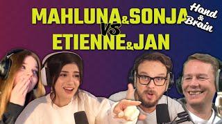 Hand & Brain Schach Showdown: Jan und Eddy gegen Mahluna und Sonja – Das Drama nimmt seinen Lauf!