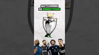 Premier League Predictions You Can’t Miss! | Matchweek 22