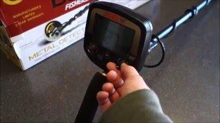 Metal Detecting:  Fisher Gold Bug Review and Testing