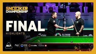 RIYADH SEASON SNOOKER CHAMPIONSHIP 2024 FINAL HIGHLIGHTS | Mark Allen vs Luca Brecel