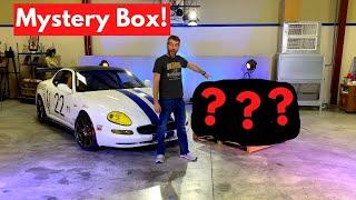 UNBOXING Tavarish's Mystery Pallet of Parts For My CHEAP Car Trek Maserati!  Complete Interior!?