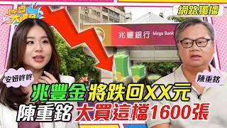 2025必買2檔 金融股  棄 兆豐金 買它1600張!! ft. 陳重銘 安妞咚咚【 小宇宙大爆發 】