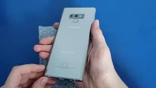 Samsung Galaxy Note9 Cloud Silver Unboxing!