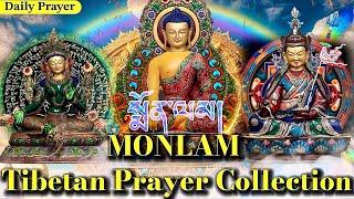 ️Monlam - Tibetan  Prayer Collection(སྨོན་ལམ)मोन्लम Aspiration Prayer Collection