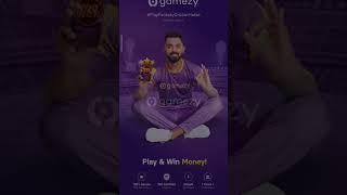 GAMEZY app refferal code earn instant 10 rs  #gamezyrefferal code #gamezy