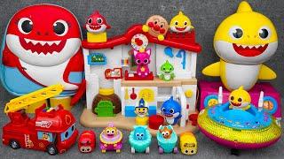 155 Mins BABY SHARK - Satisfying Unboxing WowWee Baby Shark Toys Collection Playset ASMRNO TALKING
