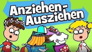   Kinderlied Kinder anziehen - Anziehen Ausziehen - Hurra Kinderlieder