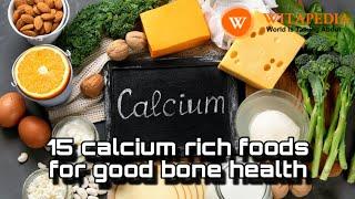 15 calcium rich foods for good bone health -@Witapedia