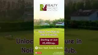  Unlock your future in Noida’s booming Tech Hub! #RealtyMagnet #InvestInLand #PrimeLocation