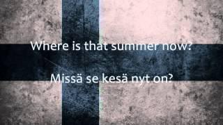 Aknestik - Suomirokkia (Lyrics + English Translation)