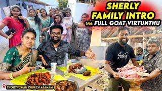 Sherly தங்கச்சி’s ️ Family Intro with Full Goat Virunthu EP-04