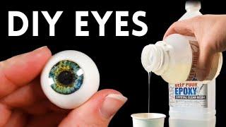 How To Make Realistic Eyeballs｜Polymer Clay + Resin