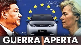 CRISI UE sulle Auto Elettriche CINESI: L'Europa Aumenta i DAZI (guai per la Germania)