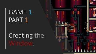 [ C++ & SFML - Simple 2D Games ] - GAME 1 / PART 1 - Creating the window.