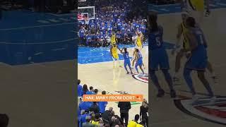 WITH THE SHOT CLOCK WINDING DOWN 