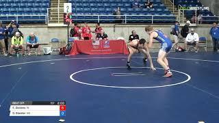 Cadet FS 126 Round of 64 - Eli Dickens (IN) vs. Drew Steidler (ND)