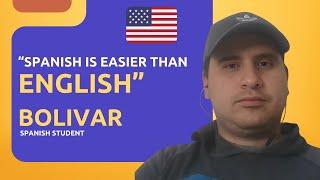 US-Born, Latino Roots: His Incredible Journey to Fluency | WorldsAcross Spanish Stories #21 Bolivar