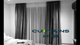 Curtains-Vertical & Roman Blinds-The Acres-Yas Island-Abu Dhabi