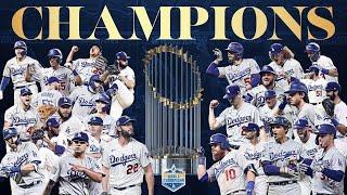 Los Angeles Dodgers 2020 World Series Champions Highlights