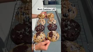 Trying what people say are the best new cookies in LA PT. 1 baked so cal #cookies #food