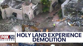 Demolition of Orlando's Holy Land Experience