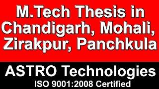 M tech thesis in chandigarh  M tech Thesis Help Thesis Guidance M tech thesis Chandigarh