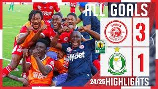 MAGOLI YOTE | SIMBA SC (3) VS AL AHLI TRIPOLI (1) | CAFCC| ALL GOALS HIGHLIGHTS | TUMEWAKAANGA