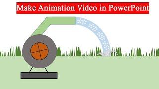 How To Make Water Pump Animation With Microsoft PowerPoint |