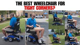 Is This the Best Electric Wheelchair for Tight Turns? Golden Technologies Compass Sport