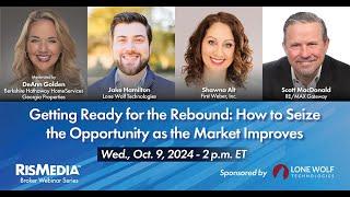 Getting Ready for the Rebound: How to Seize the Opportunity as the Market Improves