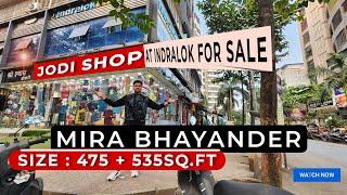 Shop For Sale In Mira Road / Jodi Commercial With Washroom / Ready To Move With OC / shop for sale