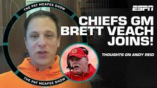 Brett Veach talks Andy Reid & Chiefs, Travis Kelce's stardom ⭐️ & MORE! | The Pat McAfee Show