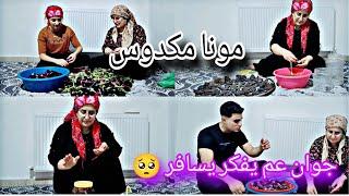 جوان عم يفكر يسافر// مونا مكدوس ️