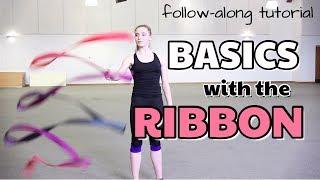 BASIC RIBBON HANDLING FOR RHYTHMIC GYMNASTS: FOLLOW-ALONG TUTORIAL