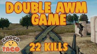 2 AWMS, 22 KILLS - chocoTaco PUBG Game Recap