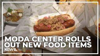 New food items at Moda Center for Portland Trail Blazers games