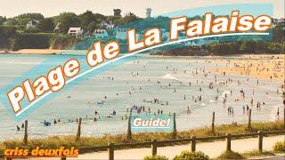 Guidel ; Plage de La Falaise en Période Estivale ; Littoral ; Mer ; Morbihan ; Bretagne Sud ; France