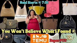 TEMU Haul 2024|Temu Designer Bag Dupes|Temu Dupes|FT Hazel Luxury|Temu Hidden Gems|Temu Dupe Found