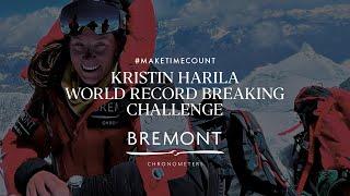 Kristin Harila: World Record Breaking Challenge | #MakeTimeCount | Bremont Watch Company