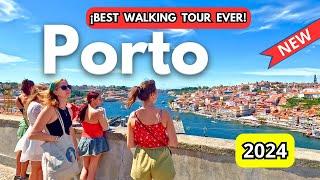 Walking Tour through Porto, Portugal [4K 60 fps]  With Subtitles 