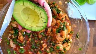 Mexican Shrimp Cocktail EASY #food