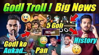 5 Goli, Godl Troll, Pan  8bit Made History  Huge Announcements, News  Manya Reply