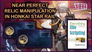 A Tutorial on "Manipulating" Relic Substats on Honkai Star Rail