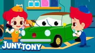 Car Mechanic | Job & Occupation Songs for Kids | Job and Career Songs for Kindergarten | JunyTony