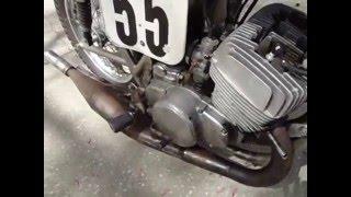 Olde Iron Cycle Works Suzuki Titan T500 race engine