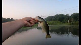 Bass Fishing Glen Springs Lake