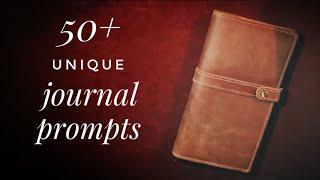 50+ Free, Unique Journal Prompts