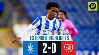 EXTENDED HIGHLIGHTS | Huddersfield Town 2-0 Barnsley | Bristol Street Motors Trophy