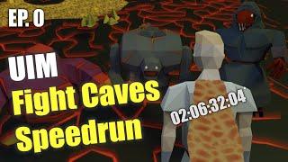 UIM to Fight Caves Speed Run - No Equipment UIM Ep. 0